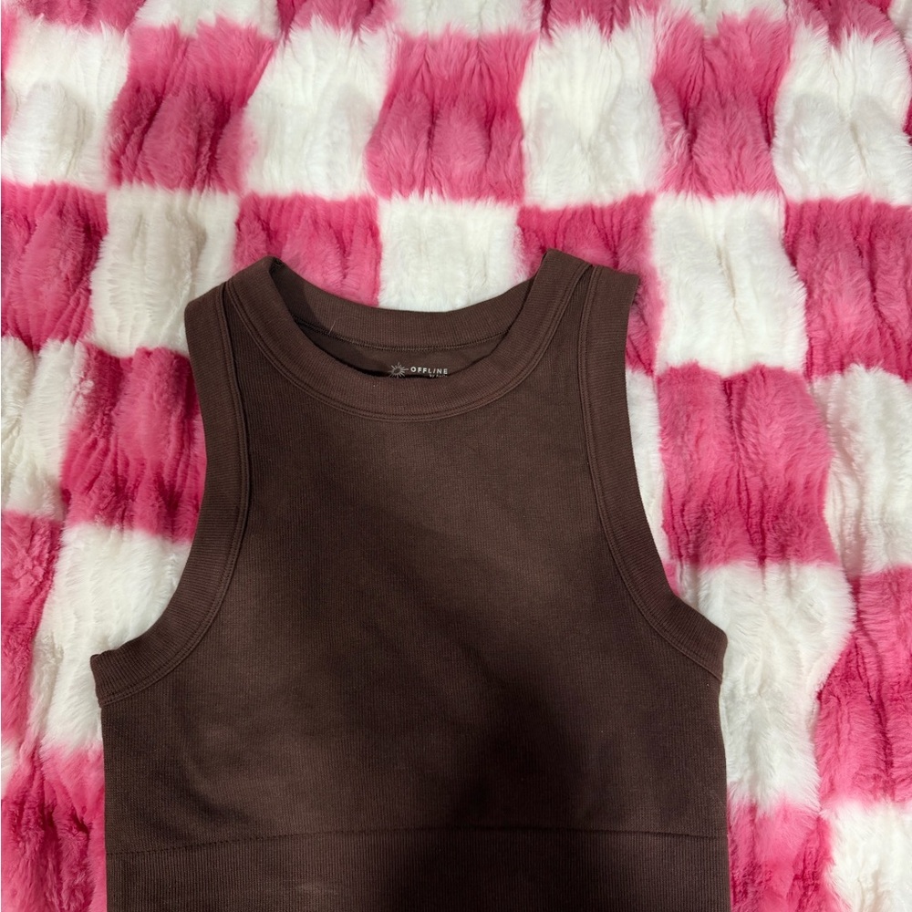 Brown Aerie Tank